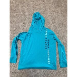 Youth large hooded long sleeve under armour shirt